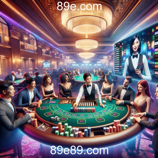 Descrição do Casino Ao Vivo no 89e.com